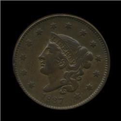 1837 Large Cent High Grade Coin (COI-1519)