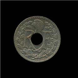 1925 France 10c Centime Uncirculated Coin (COI-1531)