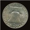 Image 2 : 1948 Franklin Half Dollar Coin Uncirculated Gem+ (COI-1621)