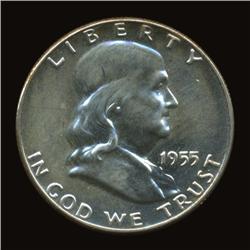 1955 Franklin Half Dollar Coin Proof Gem+ (COI-1636)