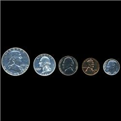 1961 US Coin Silver Proof Set Super Gem Coins UNSEARCHED   (COI-2461)