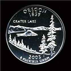 2005 US OREGON Quarter Coin GEM (COI-3579)