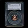 Image 2 : 1997S PROOF Lincoln Cent Coin Graded PCGS PR69 DCAM Red (COI-4301)