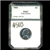 Image 2 : 1964 Jefferson Nickel PROOF Graded PR67 DCAM (COI-4503)