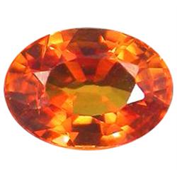 .9ct Excellent  Orange Sapphire Oval VS (GEM-10816)