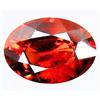 Image 1 : 1.85ct Nice Oval Facet Orange Red Zircon VVS (GEM-11048)