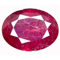 1.20ct Natural Red Ruby Oval Gemstone (GEM-11564)