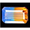 Image 1 : 24.20ct Fine Octagon Bi Color Citrine FLAWLESS (GEM-11620)