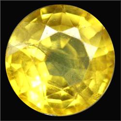 0.65ct Round Natural Yellow Sapphire (GEM-11962)