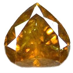 0.20ct Orangish Brown Pear Natural Loose Diamond (GEM-12094)