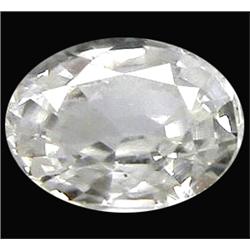 1.35ct Natural White Zircon Gemstone (GEM-12133)