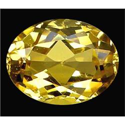 1.18ct Top AAA Oval Yellow Beryl Tanzania VS (GEM-12476)
