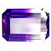 Image 1 : 40.55ct  AAA Bi Color Emerald Cut Amethyst VVS (GEM-12659)