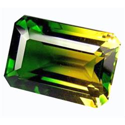 18.90ct Shine Vivid Ametrine Yellow Green Emerald Gem (GEM-12796)