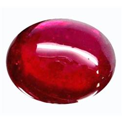 11.42ct Elegant Top Blood Red Madagascar Ruby Cabochon AAA (GEM-12799)