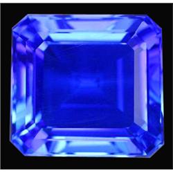 23.90ct Cornflower Blue Octagon Cut Quartz (GEM-12808)