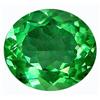 Image 1 : 11.45ct   Remarkable Oval Green Quartz (GEM-12852)