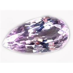 24.88ct Brilliant Sweet Pink Natural Kunzite AAA Big FLAWLESS (GEM-13084)