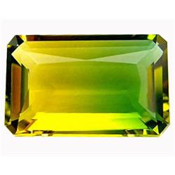 21.45ct   Marvelous Octagon Bi Color Citrine (GEM-13098)