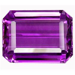 33.75ct   Lustrous Octagon Purple Amethyst (GEM-13177)