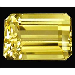 23.40ct Exquisite Emerald Yellow Citrine FLAWLESS (GEM-13232)