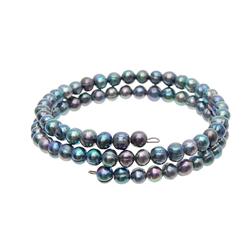 Saltwater Small Black Pearl Bracelet  (JEW-267)