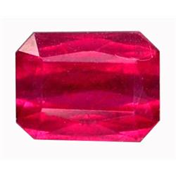 2.35ct Scissor 8X6mmTop Blood Red Ruby AAA (GEM-14536)