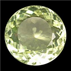 12.64ct Breathtaking Green Amethyst Round Shape VVS (GEM-14547)