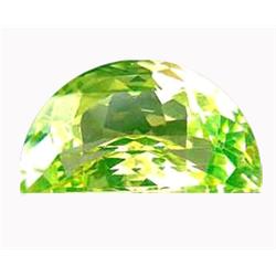 25.85ct Fancy Shape Green~Gold AAA Quartz (GEM-14601)