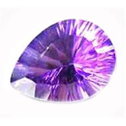 13.4ct. Pear Concave Purple AAA Amethyst (GEM-14603A)