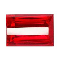 22.19ct Extreme Top Red Pink Bagette Topaz (GEM-14651)