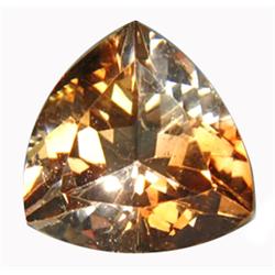 13.6ct Beautiful Trilion Natural Bicolor Imperial Topaz FLAWLESS (GEM-14699)