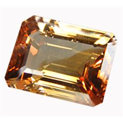 48.80ct Genuine Natural Octagon Cut Top Imperial Topaz FLAWLESS (GEM-14706)