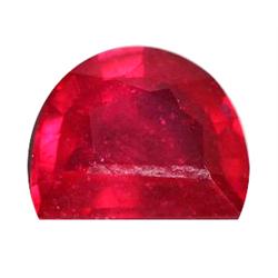 1.80ct Fancy Natural Blood Red Ruby Excellent VS/SI (GEM-14727)