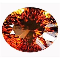 18.09ct Concave Cut Clean Natural Imperial Topaz Gem FLAWLESS (GEM-14750)