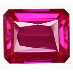 23.25ct Wonderful AAA Red Pink Emerald Cut Topaz (GEM-14798)