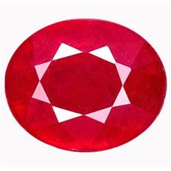 2.73ct Blazing Natural Blood Red Ruby Madagascar Gem (GEM-14883)