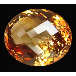 154.30ct Huge Museum Oval Natural Top Imperial Topaz FLAWLESS (GEM-14900)