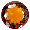 Image 1 : 35.20ct Very Flashing Round Cut Madeira Citrine (GEM-14912)