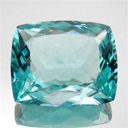94.35ct Raving Blue Green Amethyst Cushion Cut (GEM-14947)