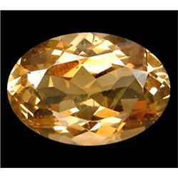 6.58ct Oval Cut Top AAA Imperial Topaz VVS (GEM-15104)