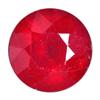 Image 1 : 2.05ct Round Natural Blood Red Ruby From Mozambique (GEM-15181)