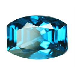 29.45ct Nice Quality AAA London Blue Fancy Cut Topaz (GEM-15182)