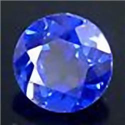 2.5mm VERY RARE Charming Gem Violet Blue Tanzanite Round VVS (GEM-4526R)