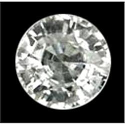 1ct Clean Natural White Zircon Cambodia Flawless (GMR-0390)