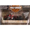 Image 2 : Set of Maisto Harley-Davidson 1/18 Scale Die Cast