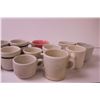Image 3 : (14) Medalta Cups + Medalta Pitcher + Cream Dish
