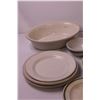 Image 2 : (30) Pieces of Assorted Medalta Dishes