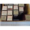 Image 5 : Wooden box of (32) Vintage Player Piano Rolls