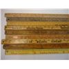 Image 2 : (9) Assorted Meter Sticks,some with advertising